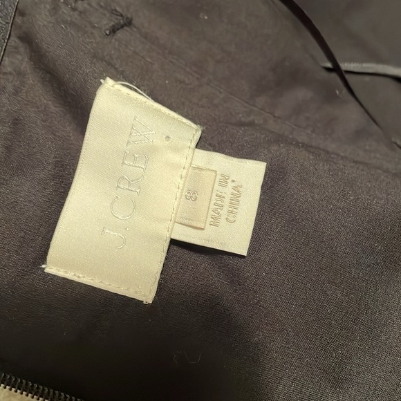 J Crew Strapless Mini Dress.  Size 8. Black - Picture 5 of 5